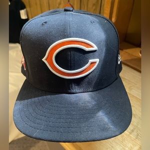 Chicago Bears support breast cancer hat.
